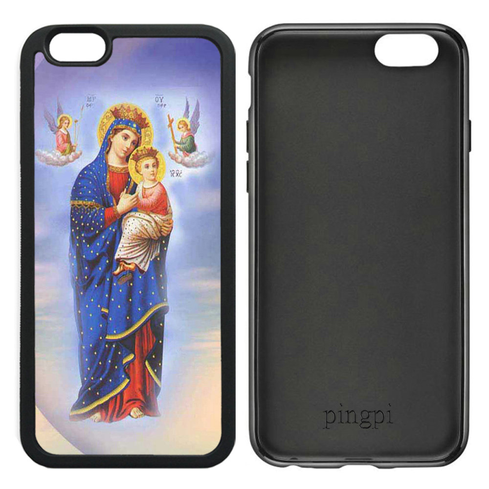 Virgin Mary Christian and Child Baby Jesus Case for iPhone 6 Plus 6S Plus